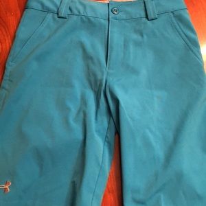 Boys under armour golf shorts